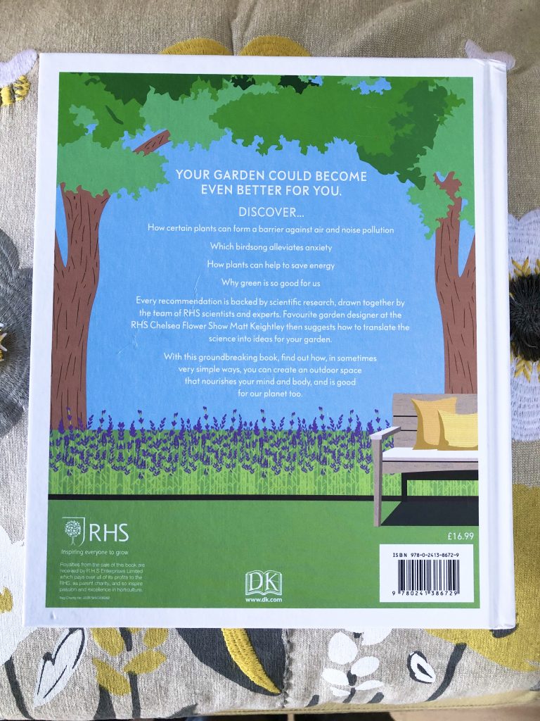 Your Wellbeing Garden - rear cover