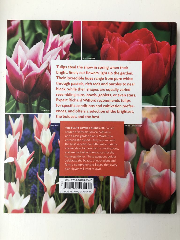 The Plant Lover's Guide to Tulips - rear cover