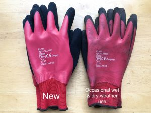 Red H2O Klass Classic gloves